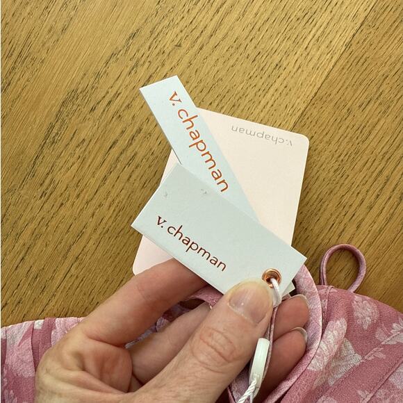 V. Chapman Maxi Dress Carmen Size 8 Pink - Picture 4 of 7